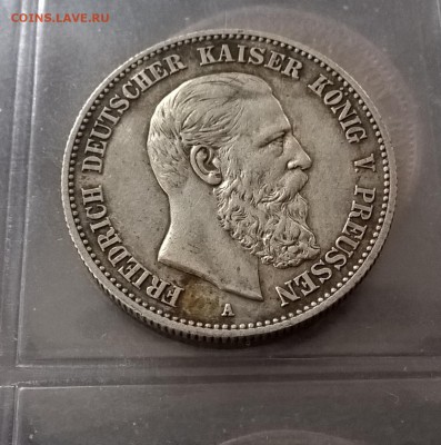 2 марки пруссия 1888 юбилейные - WP_20151130_11_14_32_Pro