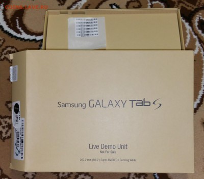 ПЛАНШЕТЫ SAMSUNG Galaxy Tab S 10.5 T800X WiFi LDU на монеты - 1