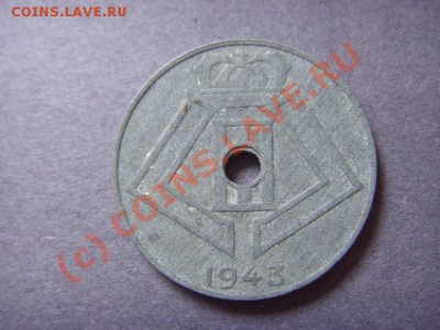 Бельгия  10 сантимов 1943 .цинк.  до 22.09 в 21.00 М - LPIC8186.JPG
