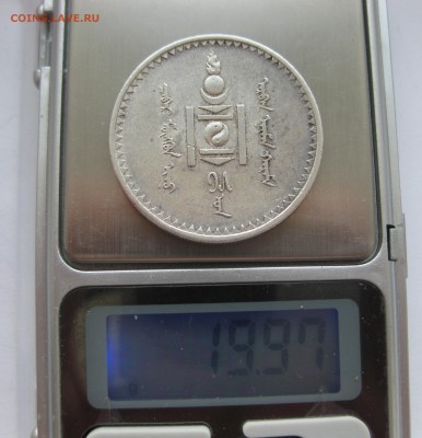 1 тугрик 1925 года, Монголия - IMG_3361.JPG
