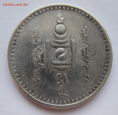 1 тугрик 1925 года, Монголия - IMG_3355.JPG