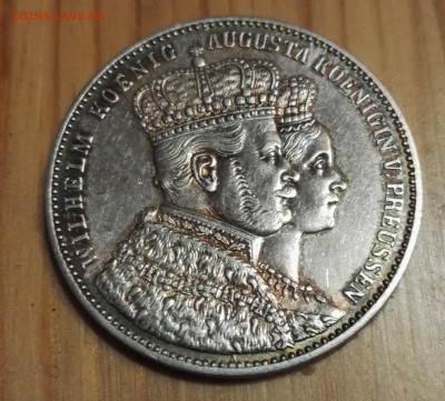 Таллер 1861г. - талер