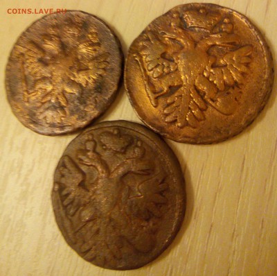 Деньга 1737-1750  и др копейки - 2-0