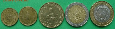Монеты Аргентины от 10 сентаво до 2 песо. 19.12.15г. 22-00 - DSC07267