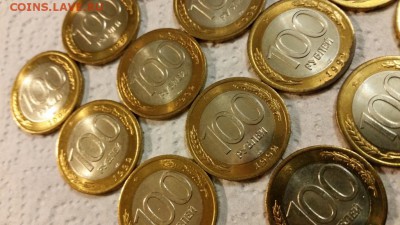 50 руб. 1992 спмд - 30 шт.  мешковые  - с 200 руб. - 20151213_164234