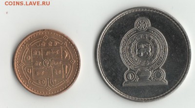 2 рупии Шри Ланка и Непал до 16.12.15г. - шри ланка и непал