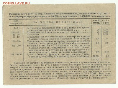 Лотерейные билеты ОСОАВИАХИМ. - 4 - копия (2)