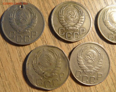 20 копеек 1941-45 5 штук на определение шт. - SAM_4185.JPG