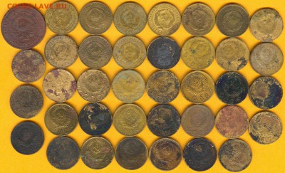 2 КОПЕЙКИ 1924-1957. 37 МОНЕТ. до 16.12 - 22:00мск - 2k24-57a