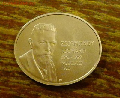 ВЕНГРИЯ - Ричард Жигмонд, овальная до 20.12, 22.00 - Венгрия 2000ф Ричард Жигмонд овальная