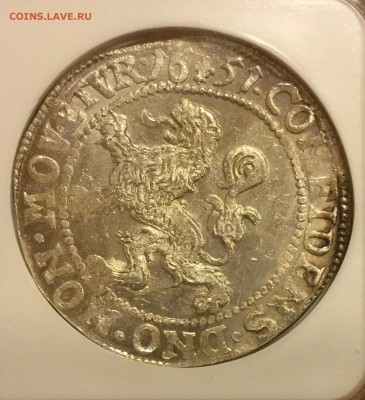 ЛЕВЕНДАЛЛЕР 1651 НИДЕРЛАНДЫ NGC MS63 - image