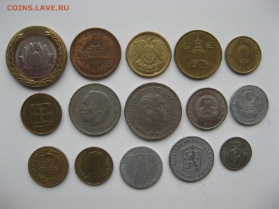 15 монет мира до 22.00 20.12.15 - 2