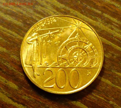 САН-МАРИНО - КОЛУМБ навигация по звездам до 20.12, 22.00 - Сан-Марино 200 лир Колумб навигация по звездам_1