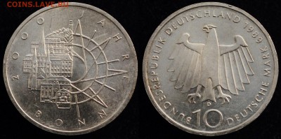 ФРГ 10 марок 1989 "2000 лет г.Бонн"  -17-12-15 в 22-00- - 10марок_1989_2