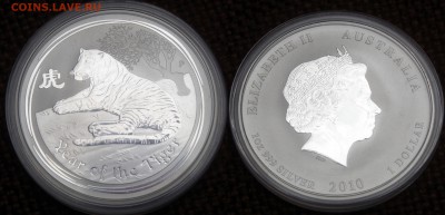 АВСТРАЛИЙСКИЙ ДОЛЛАР ГОД ТИГРА ПРУФ 2010 ДО 21.12.2015 21:45 - IMGP8941.JPG