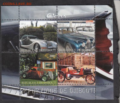 Джибути 2011 автомобили лист - 71