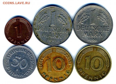 Монеты Ф Германии ФРГ и ГДР прошу оценить - img510