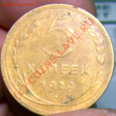 5 КОПЕЕК 1929 С РУБЛЯ ДО 25.09 - 0 197-1