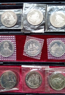 Настольные медали "300 лет Российскому флоту" - 1