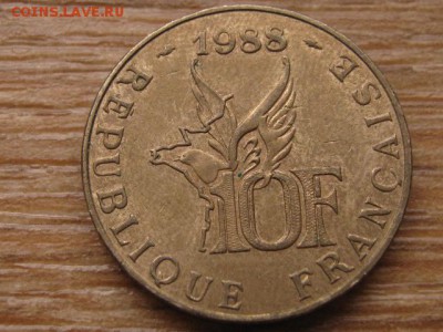 Франция 10 франков 1988 Ролан Гаррос до 18.12.15 в 21.00 М - IMG_4395.JPG