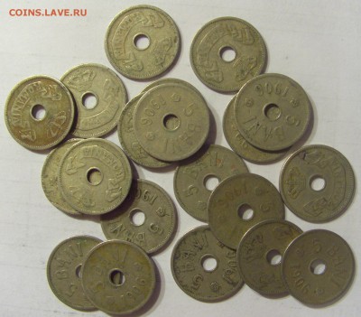 5 бани 1906 год Румыния 20 шт до 22.12.2015 22:00 МСК - К5.JPG