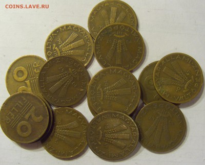 20 филлеров 1947 год Венгрия 15 шт до 22.12.2015 22:00 МСК - К14.JPG