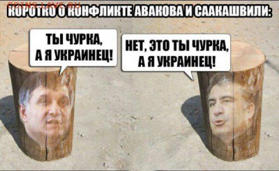 События на Украине. - чурка