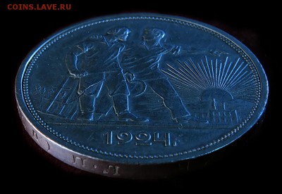 1 рубль 1924 года расколом до 23 декабря - 4