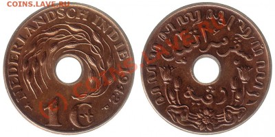 Голландская Ост-Индия. - Indonesia1cent1942