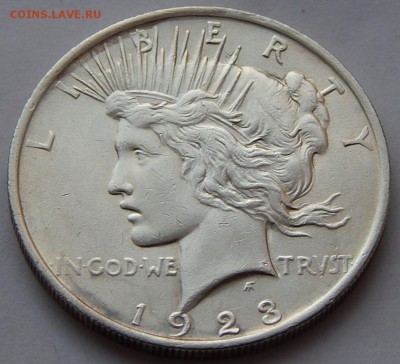 США 1 доллар 1923 Доллар мира, до 24.12.15 в 22:00 МСК - 5027