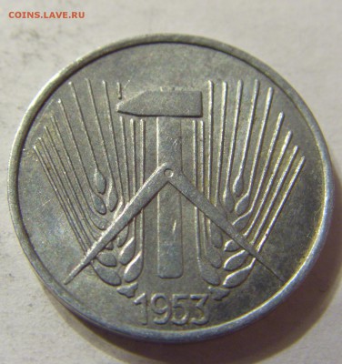 1 пфенниг 1953 А год ГДР до 23.12.2015 22:00 МСК - 252.JPG