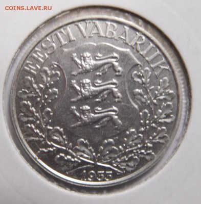 1 крона 1933г."Фестиваль песни".Эстония. - DSCN5441.JPG