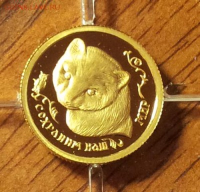 25 рублей 1994 год. Соболь Оценим!!! - 20151214_190932