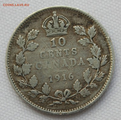 С 1 руб. КАНАДА 10С  1916г. ГЕОРГ-V   до 24.12 в 22-00 - IMG_9208.JPG