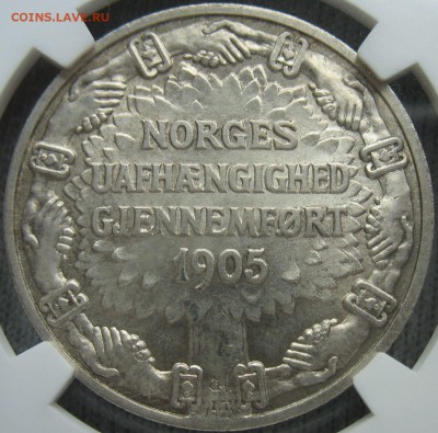 Норвегия, 2 кроны 1906 г., NGC MS-64 - s-l1600 (2)