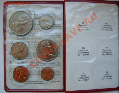 Австралия mint sets 1980, 1981, 1982 Животные - набор2 1980 2.JPG