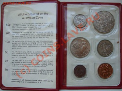 Австралия mint sets 1980, 1981, 1982 Животные - набор 1980