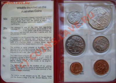 Австралия mint sets 1980, 1981, 1982 Животные - набор2 1981.JPG