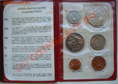 Австралия mint sets 1980, 1981, 1982 Животные - набор 1981.JPG