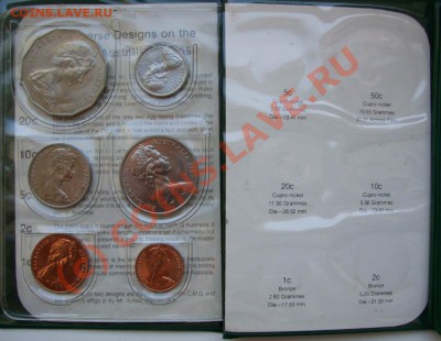 Австралия mint sets 1980, 1981, 1982 Животные - набор2 1982 2.JPG