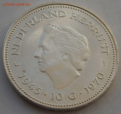 Нидерланды 10 гульденов 1970, до 26.12.15 в 22:00 МСК - 4529