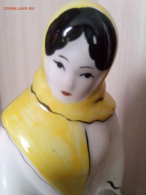 Фарфоровая статуэтка ,Мама с ребёнком на санках,Старая Гжель - IMG_20151215_123321