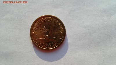 США, 1$ Индианка 2000, "P" до 24.12.2015 г. - 2000-P1