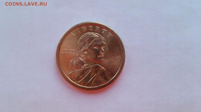 США, 1$ Индианка 2013, "P" до 24.12.2015 г. - 2013-P2