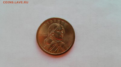 США, 1$ Индианка 2012, "P" до 24.12.2015 г. - 2012-P2