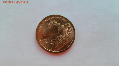 США, 1$ Индианка 2012, "P" до 24.12.2015 г. - 2012-P1