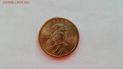 США, 1$ Индианка 2014, "P" до 24.12.2015 г. - 2014-P2