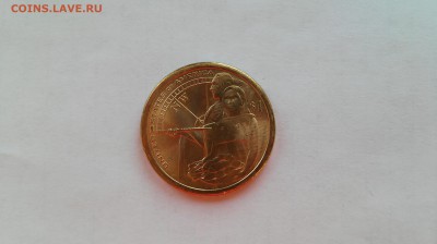 США, 1$ Индианка 2014, "P" до 24.12.2015 г. - 2014-P1