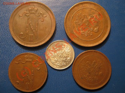 Для Финляндии 5 п. 1917 - 2 шт. 10 п. 1916-17гг. 50 п. 1917. - Изображение 5266