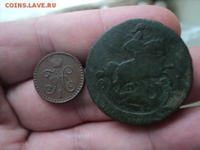 4 копейки 1842 СПМ и 2 коп. 1763 ММ  ок.23.12.15  23-00 мс - DSC00442[1].JPG